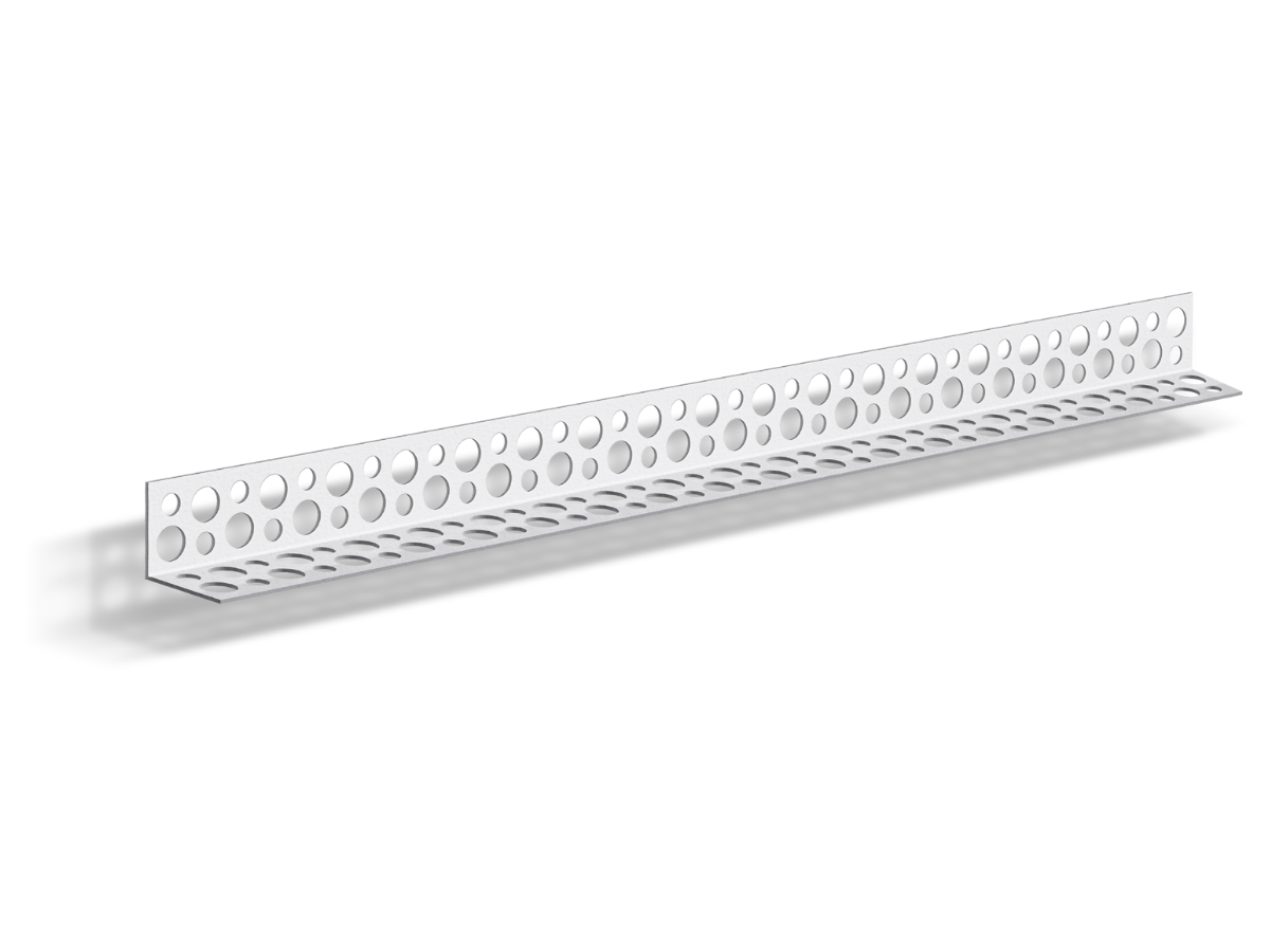 PVC corner bead 23x23 mm l:2500