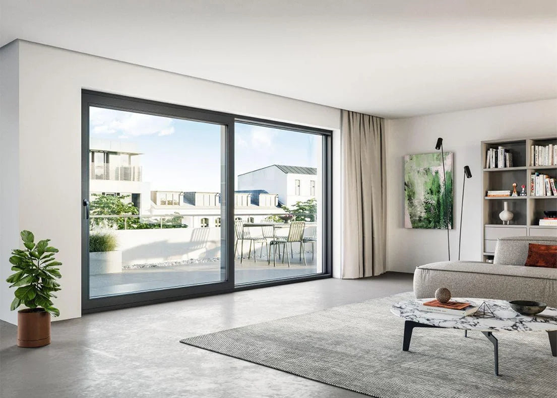 Schüco SI82 Single-Sash Window 760 x 600 mm