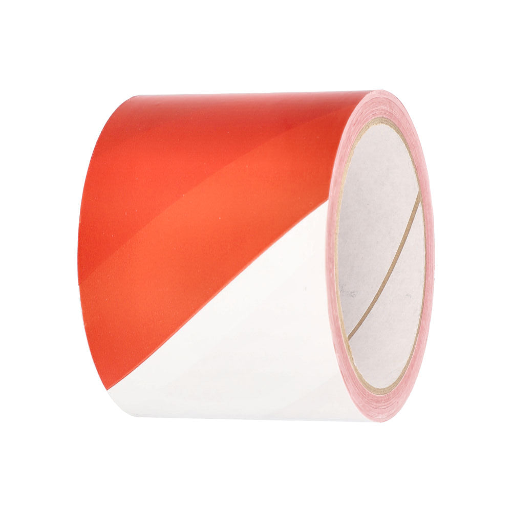 Blue Dolphin Barrier Tape (White-Red) – BT – 75 mm x 100 m