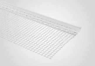 Render stop bead PVC 6mm with mesh l:2500
