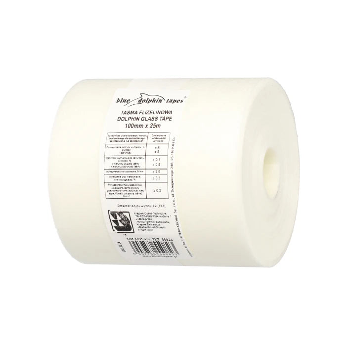 Blue Dolphin Fleece / Tissue Tape – TXT – 100 mm x 25 m