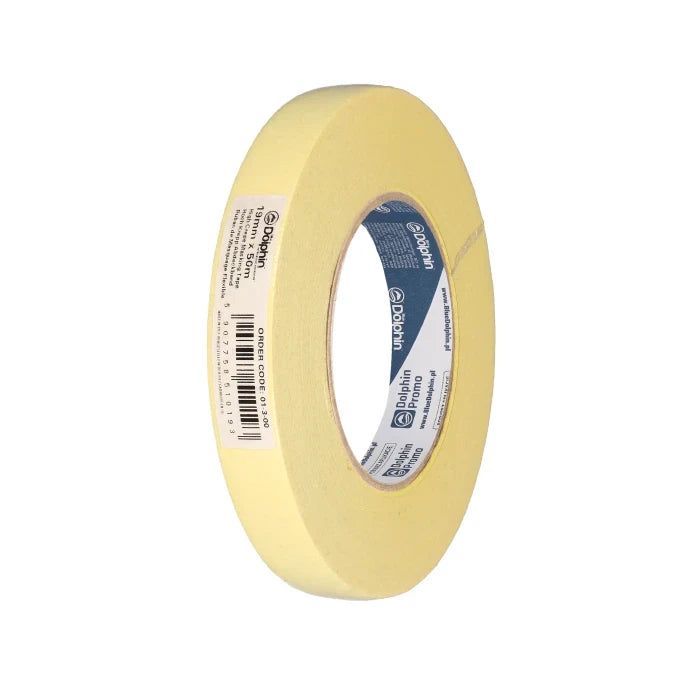 Blue Dolphin High Crepe Decorating Tape – Yellow – 48 mm x 50 m