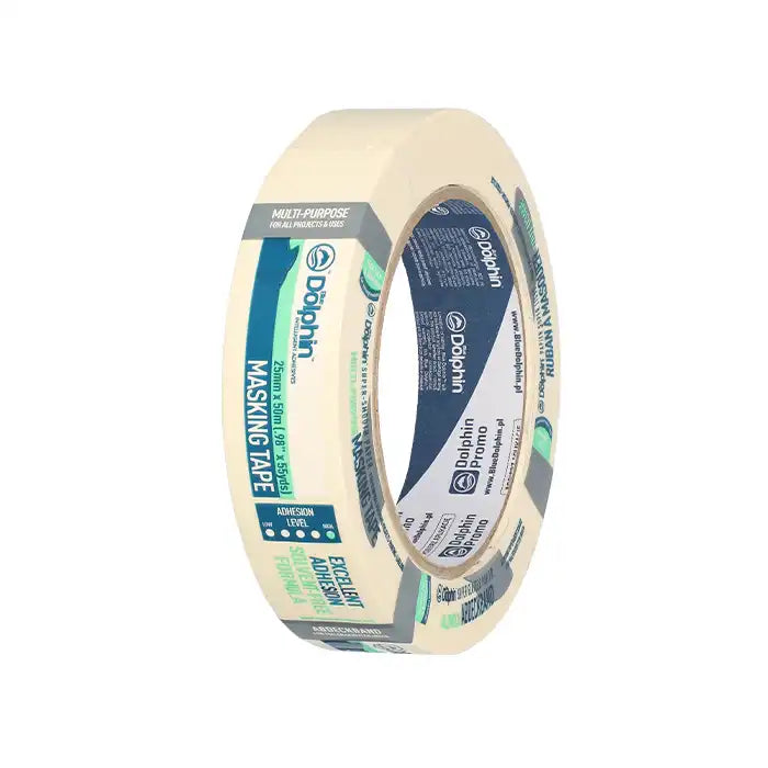 Blue Dolphin High Performance Masking Tape – White / Yellow – MT-627 – 38 mm x 50 m